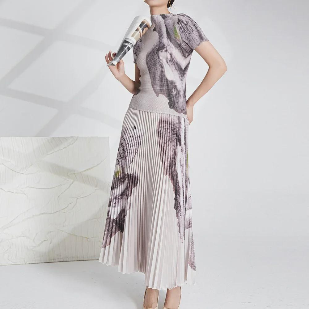 Женские топы с длинным рукавом в складку, новые футболки Purple Temperament, нижние рубашки – серия ME