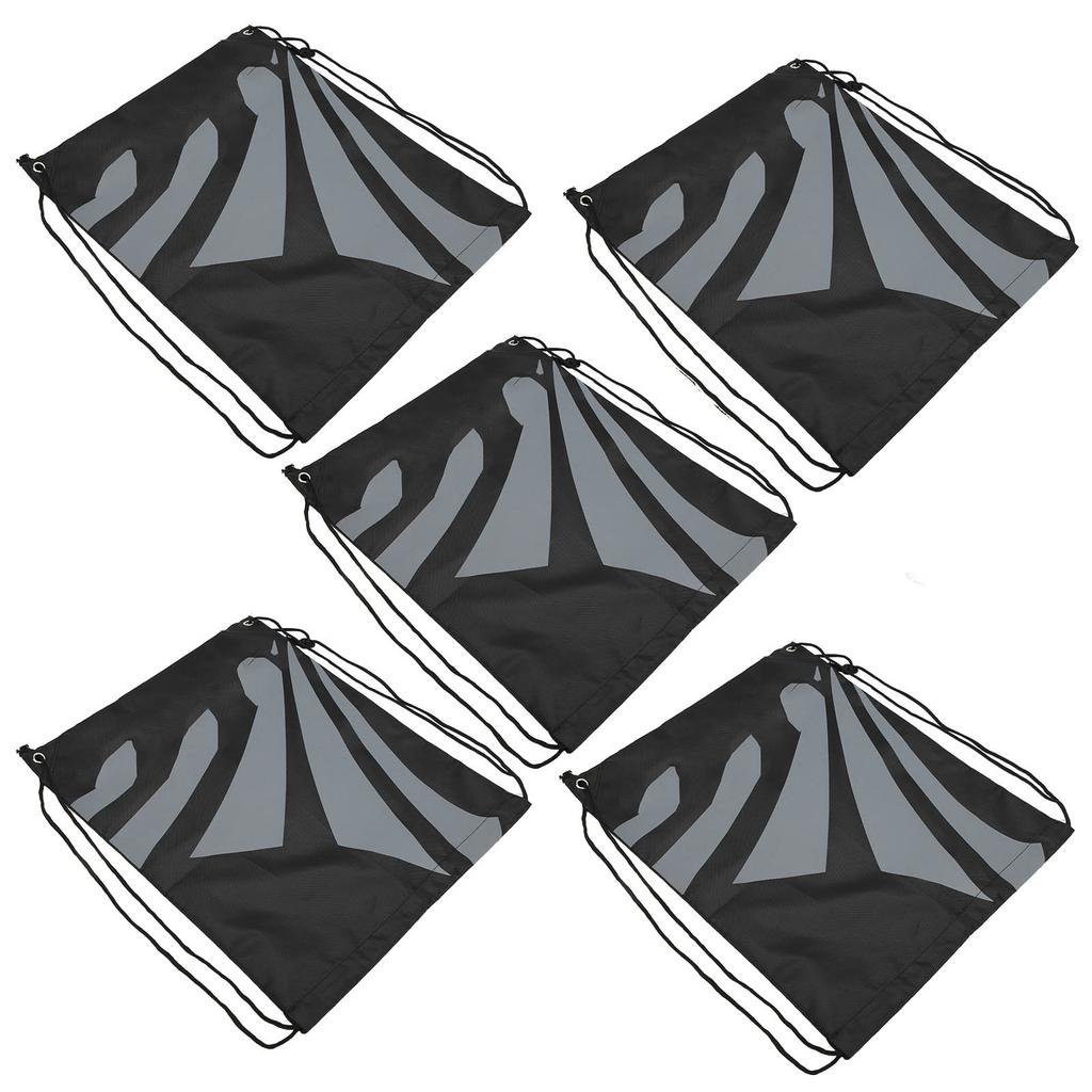 Набор из 5 штук Уличный рюкзак на шнурке Водонепроницаемая складная спортивная сумка Пляжный карман для плавания