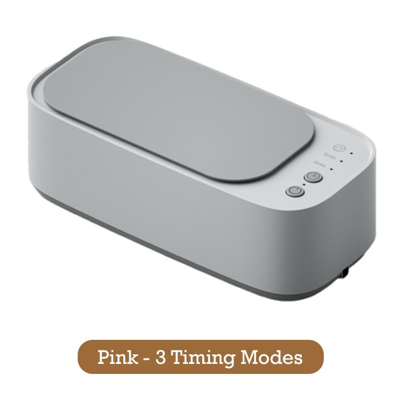 Multi-functional Glasses Cleaner 3 Gear Timing Cleaning Machine for Jewelry Watch Rings Portable Automatic Cleaning Tool