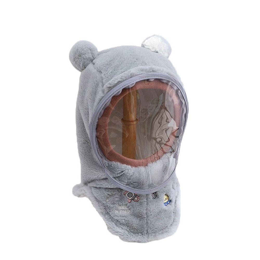 Winter Warm Thick Warm Cap Cotton Winter hat New Fur Windproof Hats  Children