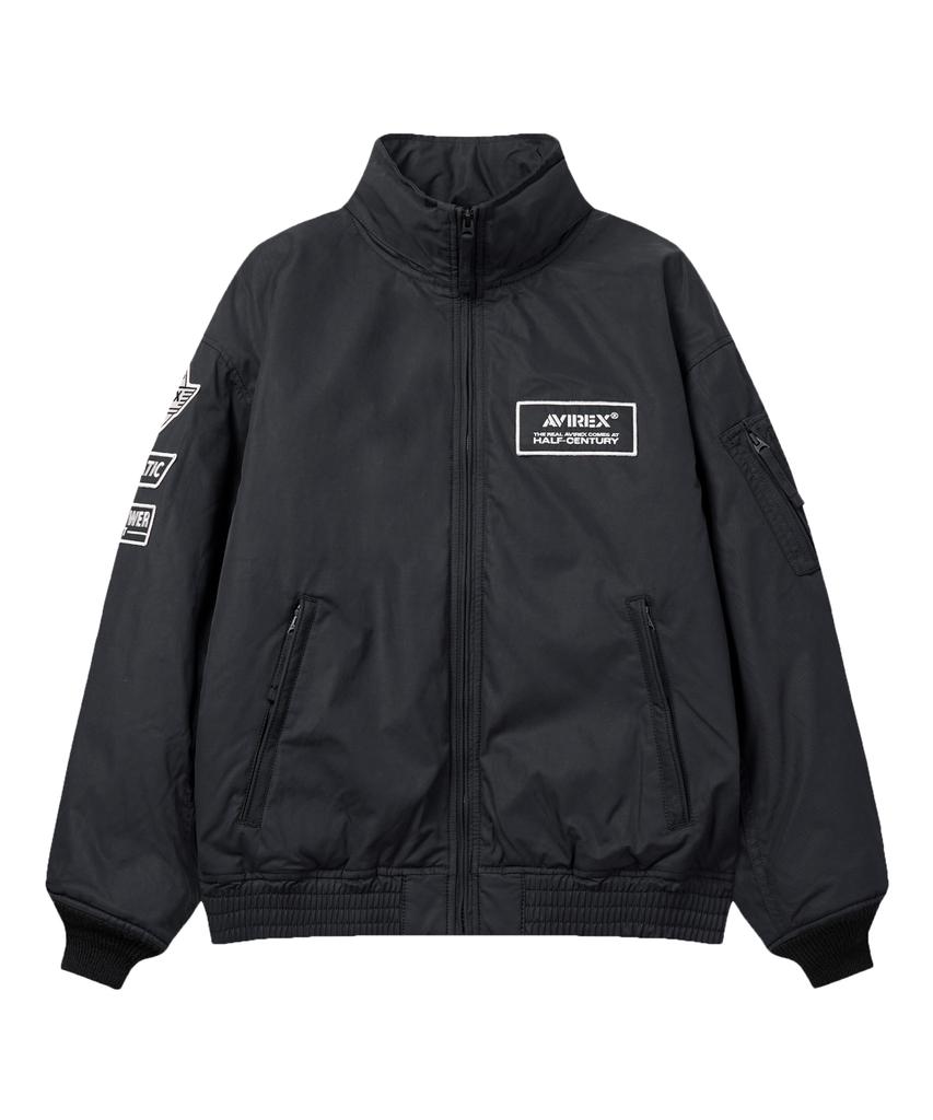 Avirex Nylon Stand Blouson / 7835252024 Black