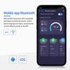 Tuya Bluetooth 9-в-1 Плавающий тестер качества воды Цифровой pH-метр Соленость TDS EC Температура CL S.G CF для аквариума Гидропоники Бассейна