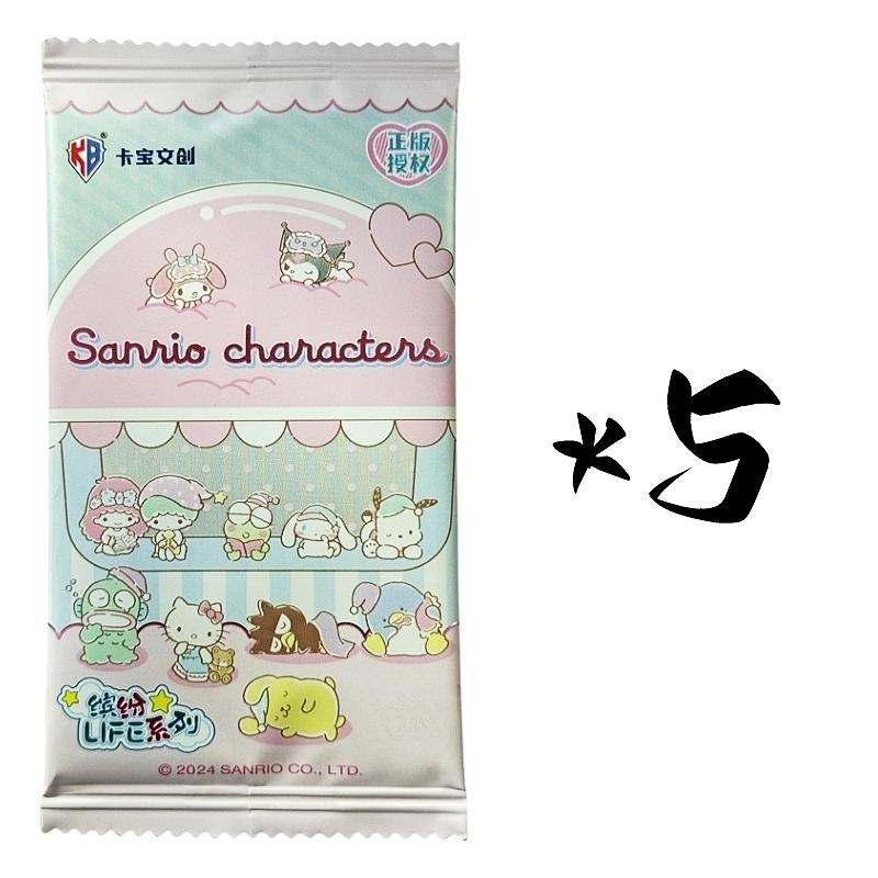 Box Card Sanrio Cute Anime Genuine Authorization Party Plan Characters Kuromi Kitty Melody Collection Children's Gifts