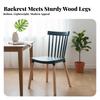 Spindle Spine Chair Nordic & Aesthetic Seating Furniture Minimalist Design Ergonomic Spinerest for Adults, Dining Room, Kitchen