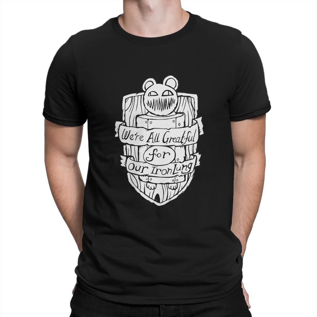 My Iron Lung Illustrated Lyrics Unisexs TShirt Radiohead O Neck Tops Fabric T Shirt Humor Top Quality Birthday Gifts