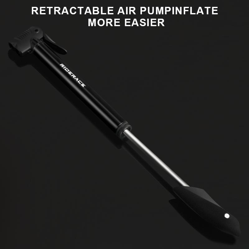Портативный велосипедный насос для накачивания шин горного велосипеда, ручной воздушный насос, клапан Scharder Presta, надувные аксессуары для баскетбола и велоспорта