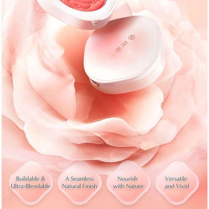 Florasis - Кремовые румяна Peony Dream - 3 цвета