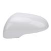 Rear View Mirror Cap Cover White Impact Resistant Scratch Proof Exterior Side Door Mirror Cap for