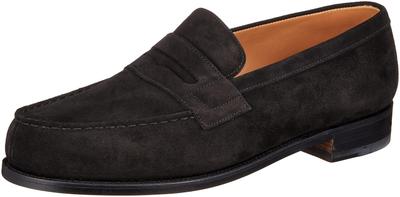 Weston 11415011801F SIGNATURE Подпись Размеры D J.M. #180 ЛОФЕР# Мужские лоферы, Черные, 27.5см-28.0см, [Б/у]