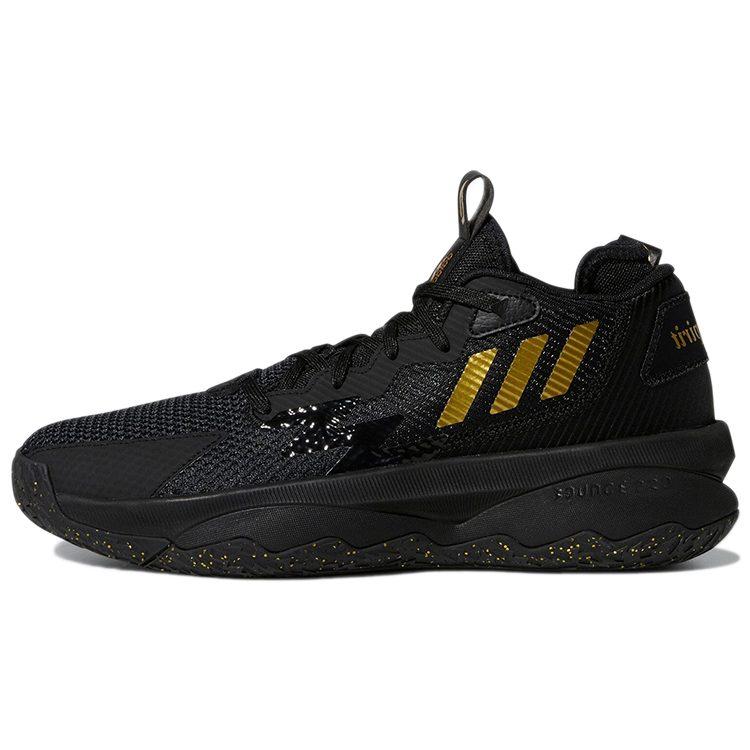 Adidas D Lillard 8 Cushioning Slip Resistant Abrasion Resistant Coverage Support Low top Basketball Shoes Unisex GY2774