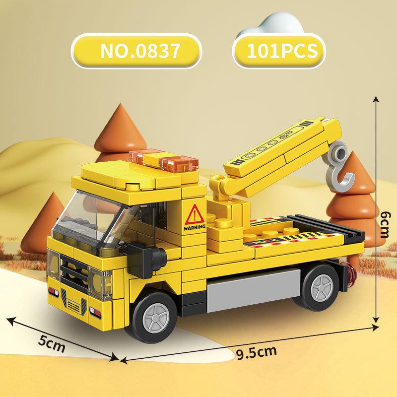 Образовательная модель гоночного автомобиля, совместимая с LEGO, игрушка из мини-строительных блоков