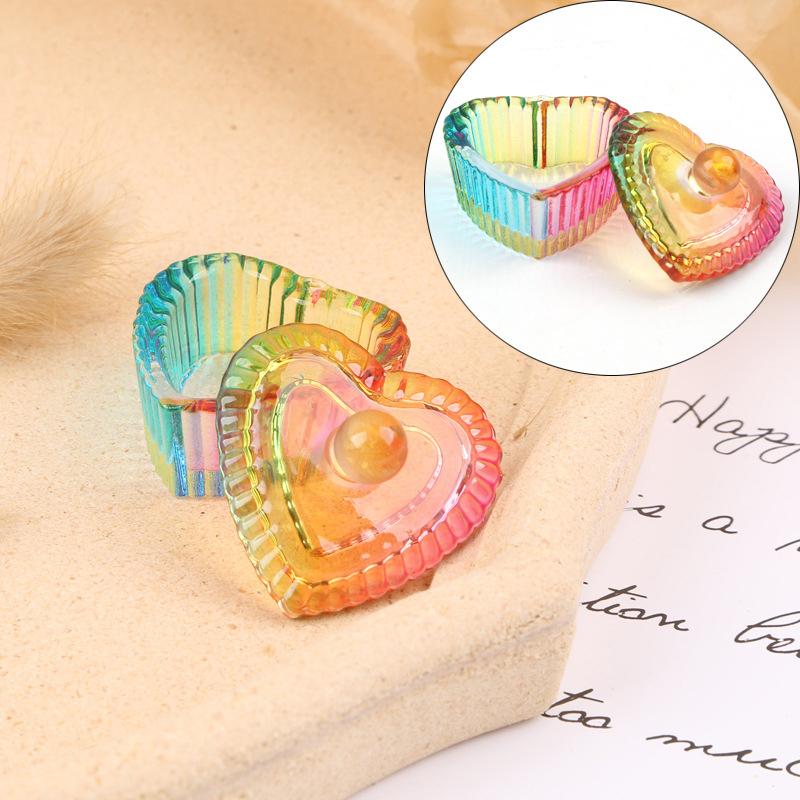 Aurora Colorful Nail Art Стеклянная щетка для чистки стеклянного стакана для пудры, ручка для мытья посуды, чаша с крышкой, держатель для маникюра, салонный инструмент