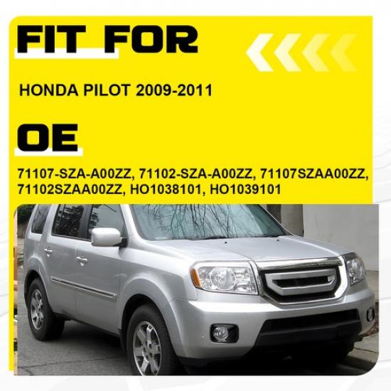 Накладка на противотуманную фару бампера левая и правая для Honda Pilot 2009-2011 71107-SZA-A00ZZ