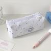 Pencil Pouch Korean Style Pen Bag Large Capacity Cloth Stationery Bag Y2k Dots Pencil Case  Office