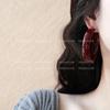 Анкала красные серьги женственность осенние и зимние серьги модные универсальные серьги оптом