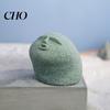 Durable Tea Pet Cute Stone Primitive Man Figurine Funny Stoneman Statue Carving Face Personalized Table Accessory Decoration for Garden Home