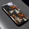Хэллоуин Призрак Искусство Черное Стеклянное Чехол Для Телефона Для Motorola Moto G14 G22 G24Power G24 G34 G35 G45 G54 55 G75 G84 85 Жесткая Черная Крышка