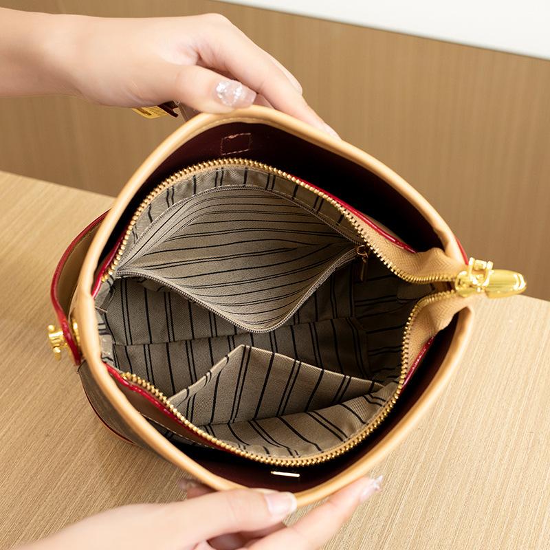 Классические принтованные сумки, вместительные европейские и американские сумки, высококачественные женские повседневные сумки через плечо на одно плечо