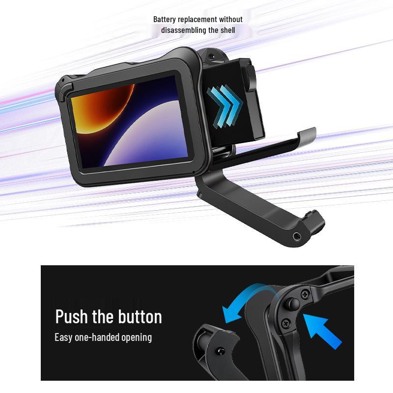 Клетка для камеры DJI Action 6: Ультралегкая защитная клетка с креплением «холодный башмак», боковым расширением и открывающейся крышкой аккумулятора