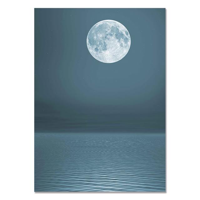 Украшение Рамадана, синяя марокканская мечеть, архитектура, холст, художественная живопись, исламская настенная печать, пейзажный постер, декоративная картина