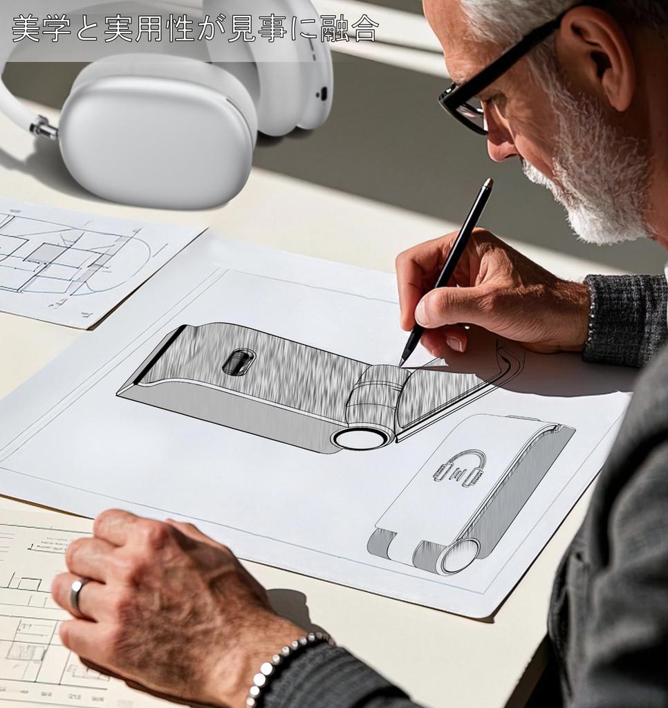 Set of 2 Headphone and Controller Strong Headphone and Controller Compatible with AirPods Max Xbox and Black Wall-Mounted Stands, Foldable, Stick-On,