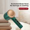 Household Hair Ball Trimmer Home Particle Removal Mini Portable Knitted Fabric Hair Ball Cleaning USB Charging Hair Ball Shaver