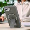 For iPhone 16e Case Compatible with MagSafe PC + TPU Phone Cover with Kickstand