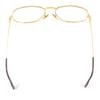 Cartier Glasses Trinity Bordeaux gold mens Used