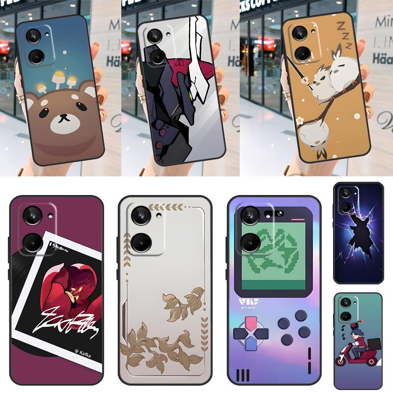 Чехол Himeko Kafka Honkai Star Rail Для Realme C35 C55 C30 C31 C33 C25s C21Y C11 C15 GT Neo 5 3 2T 3T 8 9 11 10 Pro Plus