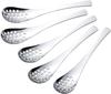 Shimomura Planning Astragalus Spoons with Set of 5 In Dishwasher Total Length Can Drain and Scoop Canned Instead of Stainless 38533 Holes, [Made