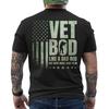 Ветеран BOD Как папа BOD Но с большим количеством боли в суставах Военный ветеран Футболка НА СПИНЕ