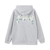 Wassup Trendy Brand Melting Floral Letter Sweatshirt Men's Hooded Autumn and Winter 2024 New National Trend Couple Style Jacket