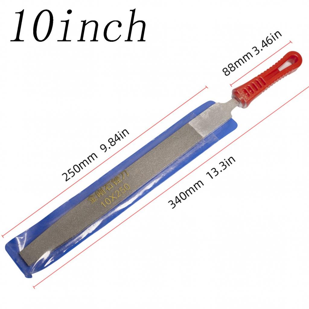 150# Алмазный плоский напильник 1 шт. Алмазный игольчатый плоский серебристый
