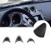 ABS Carbon Fiber Dashboard Panel Top Clock Trim For Nissan 350Z Z33 2003-2006