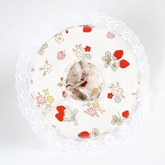 Yousheng Spring Flower Porch Goose Outfit for 23Inch Cement Goose Wildflower Floral Goose Clothes for Spring Summer Outdoor Patio Yard Lawn Decoration