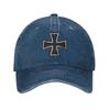 Индивидуальная Унисекс Бейсболка с Железным Крестом Хлопковая Кепка Snapback для Улицы Женская Унисекс Регулируемая Кепка Папы