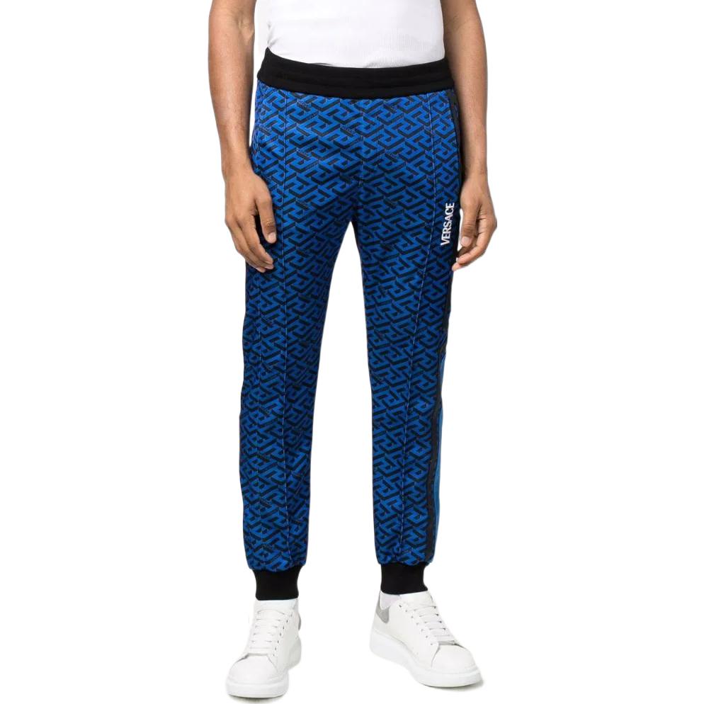 VERSACE Two Tone Monogram Track Pants 1004199-1A03029-5U040