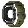 Чехол + Нейлоновый ремешок для Apple Watch Серии 11 10 42 46 мм Ultra 3 49 мм Защитный TPU PC Чехол для Iwatch 987 44 45 мм 6SE54 40 41 мм