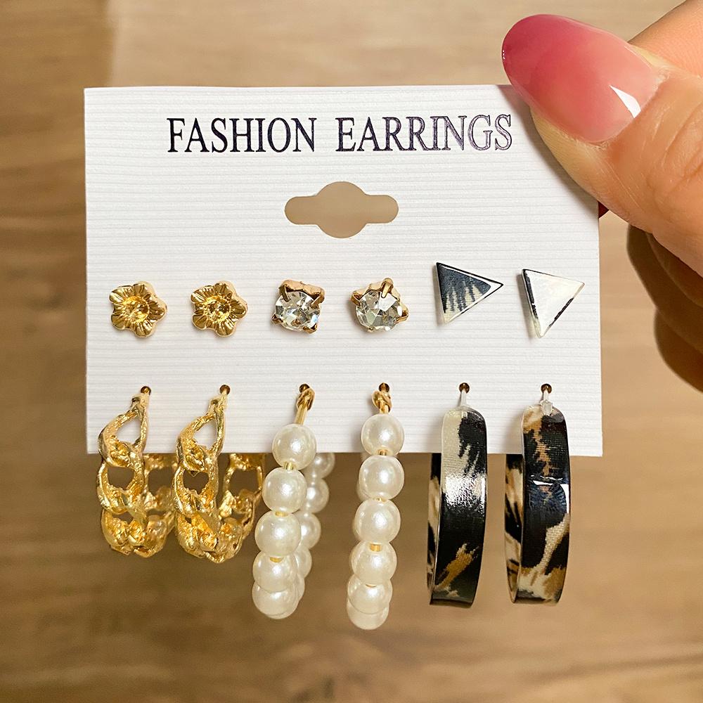 Модный изысканный комплект металлических серег для женщин, висячие серьги с геометрическим кругом, акриловые серьги, модные ювелирные изделия