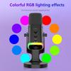 RGB USB-микрофон с шумоподавлением для игр, стриминга и ПК