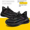 Обувь для страхования труда Мужская стальная защитная обувь с защитой от проколов и ударов, дезодорирующая защитная обувь