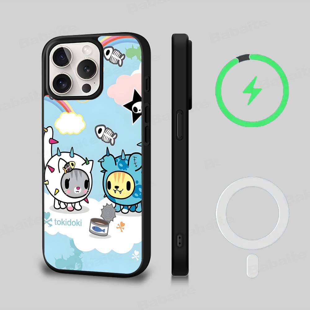 H-Hazbin Hotel Ангел Для Magsafe Магнитный Беспроводной Для IPhone 16 15 14 13 12 11 17 Pro Max Plus Чехол для Телефона