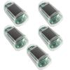 Solar Powered Wireless Truck Cab Marker Lights 5Pcs Colorful Auto Roof Marker Lamps No Drill Vehicle Top Lighting Kit