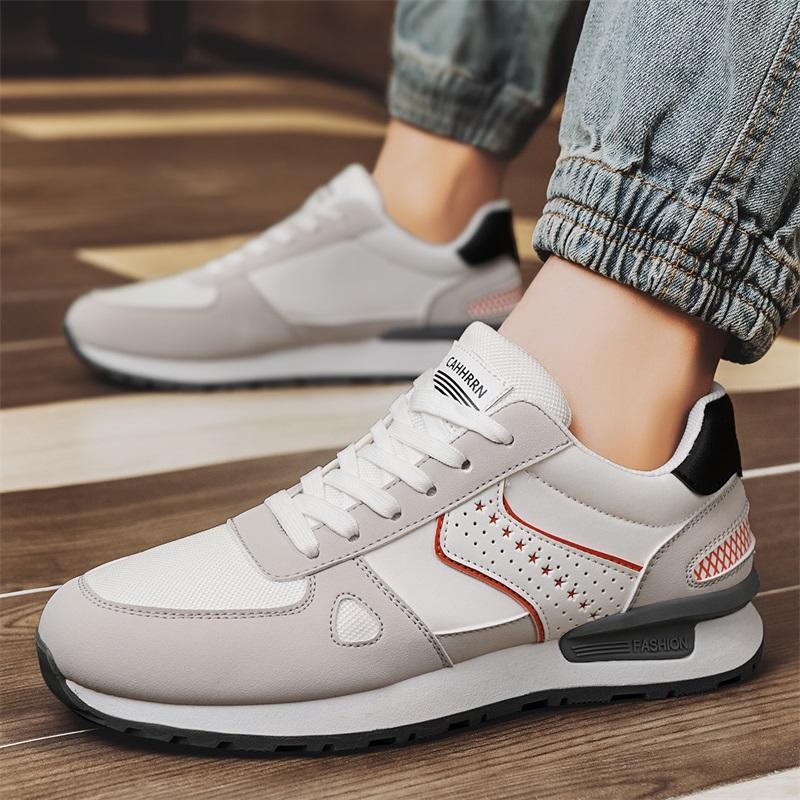 Fashion Fashion Mesh Students Casual Sneakers for Men Comfortable Sports Walking Shoes Male Breathable Flat Shoe Men’s Sneaker New Style