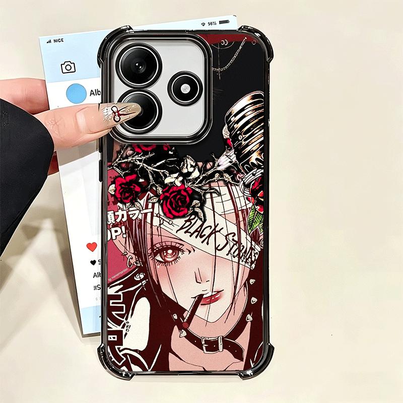Мягкий чехол для телефона с аниме NaNa Osaki для Xiaomi Poco X7 X8 Pro Max X6 X5 X3 F8 Ultra F7 M8 M7 M5S Redmi 15C 15A 15 14C 13C 12C 13 12