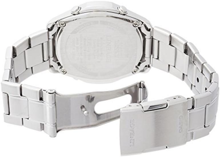 Lineage Silver [Casio] LCW-M100DE-1AJF Мужские часы, Радиоуправляемые, на солнечной батарее,