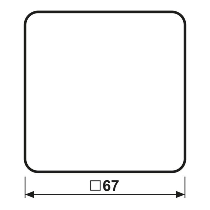 Interrupteur va-et-vient - JUNG - CD590BR - Duroplast - Marron - IP44