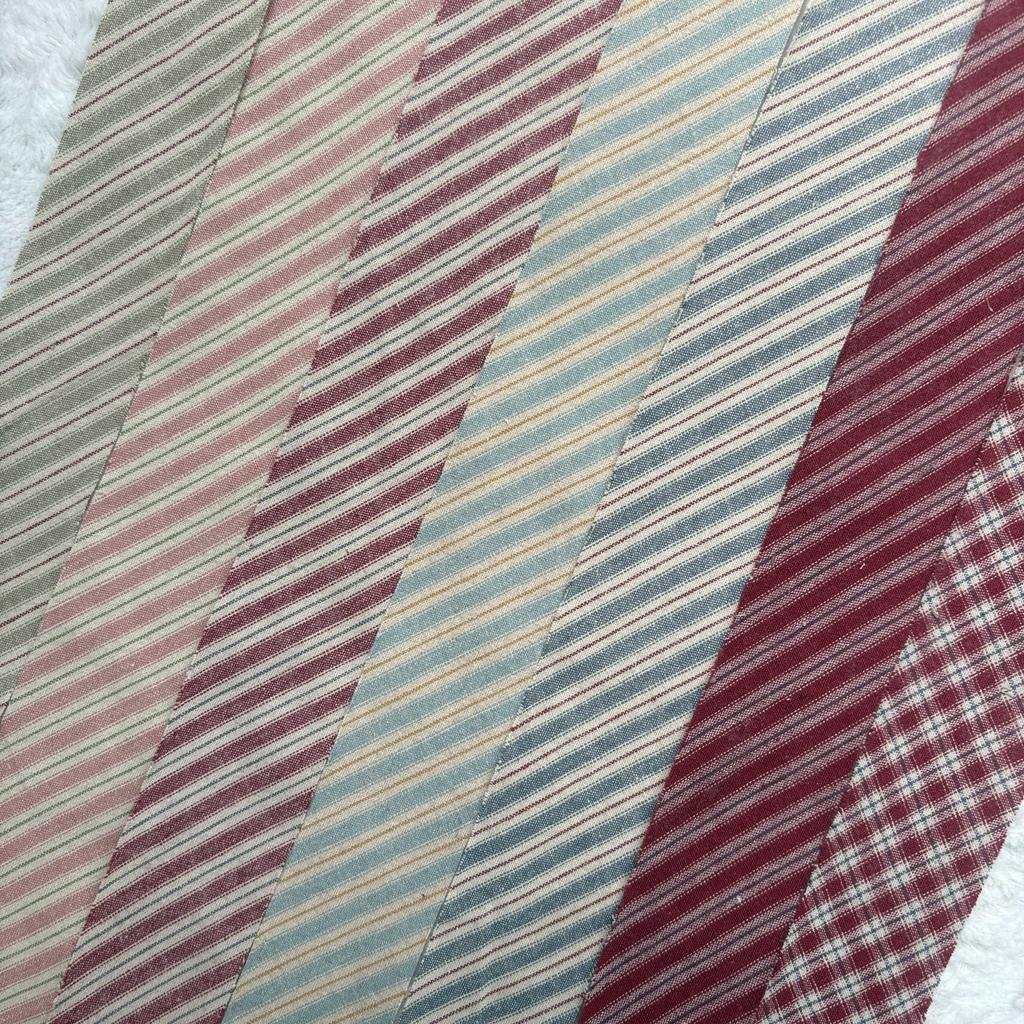 Хлопковые косые бейки из окрашенной пряжи шириной 4 см, лента, отделка из хлопковой ткани для пэчворка ручной работы, обивочные швейные аксессуары 4 м