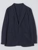 Ships Super Lightweight Hand with Size Size M Men's 2-Button Jacket, Washable/Compatible Co-op, Navy, 117012702,