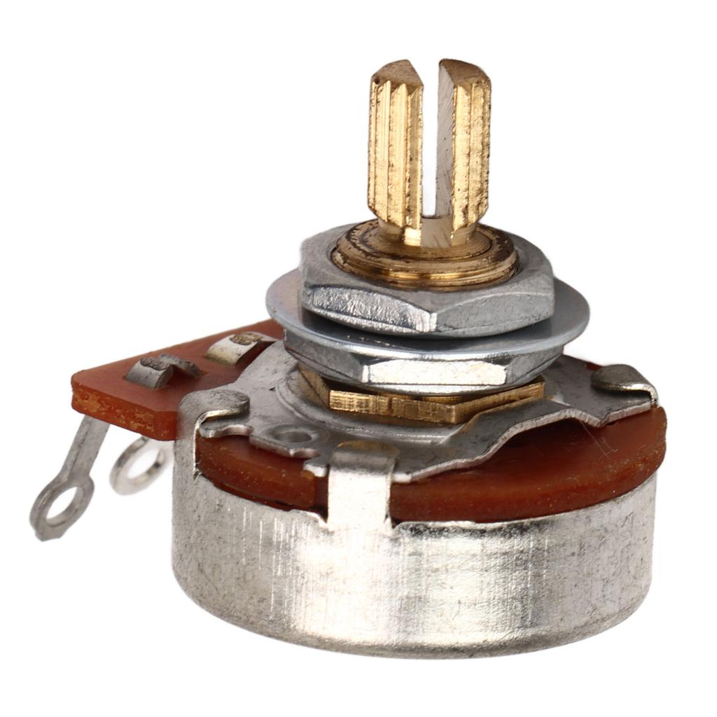 Металлический потенциометр для гитары с коротким валом для электрогитары, бас-гитары B250K